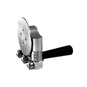 роликовый листогиб PERFECT DISC BENDER S роликовый ручной листогиб  PERFECT DISC BENDER S для загиба борта кровельного металла на угол от 90 до 180 градусов